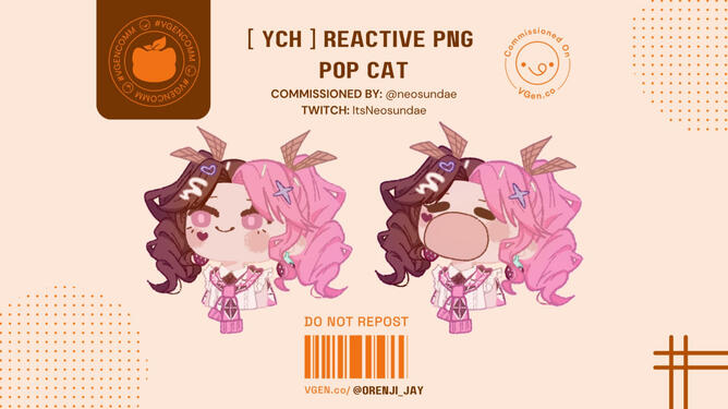 pop cat ych template